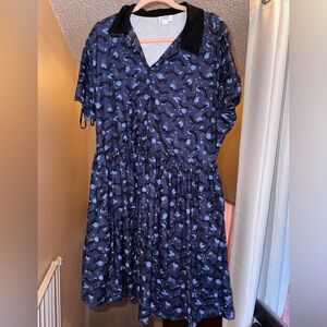 Halloween bat and moon dress